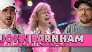 John Farnham  Help LIVE with the Melbourne Symphony Orchestra REACTION  METALHEADS React [upl. by Eniotna]