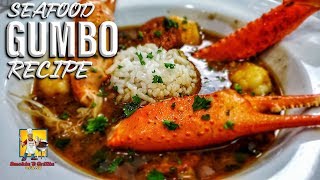 Seafood Gumbo Recipe  SoulFoodSunday [upl. by Baruch]