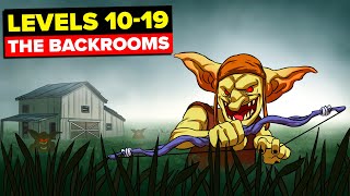 The Backrooms  Levels 1019  Surviving The Backrooms Compilation [upl. by Arraes]