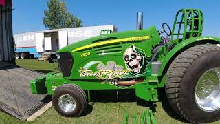 PlymptonWyoming Truck and Tractor Pull Aug 27 2022 [upl. by Ramiah]