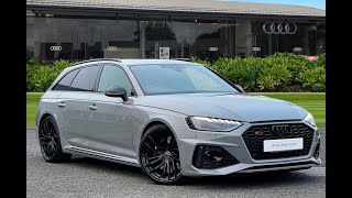 Approved Used Audi RS4 Avant Carbon Black  Carlisle Audi [upl. by Ailaham67]