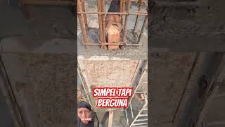 Lubang Di Cor Basah construction column [upl. by Supen]