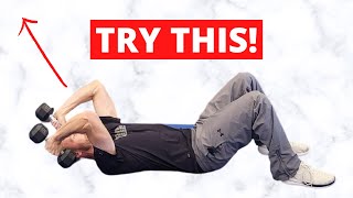 How to Do Dumbbell Skull Crushers on the Floor  2 Techniques [upl. by Aanas]