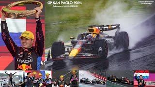 Gp SAN PAOLO 2024  Radiocronaca di Manuel Codignoni  MAX VERSTAPPEN vince a INTERLAGOS Radio Rai [upl. by Nylak540]