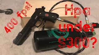 We HPA M9  Cheapest hpa setup for airsoft [upl. by Adaran]