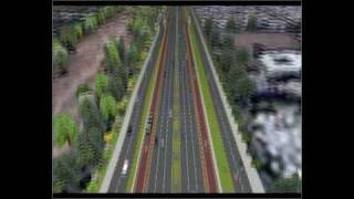 Lahore BRT Design Simulation [upl. by Thorny]