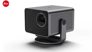 Leica launches Cine Play 1 4K projector with RGB triplelaser 3000 CVIA lumens smart control [upl. by Bartley]