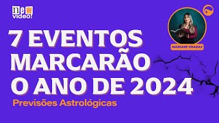 ASTRÓLOGA REVELA 7 ACONTECIMENTOS QUE MARCARÃO 2024  quotÉ algo que ninguém esperaquot [upl. by Assiruam19]