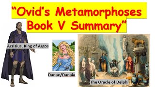 Ovids Metamorphoses Book V Summary [upl. by Hollie54]