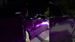 Cadillac on Swangas purple chrome wrap slabculture swangas slabsunday [upl. by Mead]