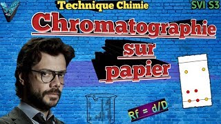 Technique Chimie en Arabe Chromatographie sur Papier SVI S3 [upl. by Ahsirkal]