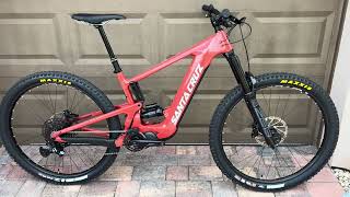 2024 Santa Cruz Heckler 9 C R MX EMountain Bike Large FOR SALE WaterBear Cycles [upl. by Nedda480]