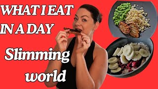 SLIMMING WORLD WHAT I EAT IN A DAY TO LOSE WEIGHT [upl. by Gamaliel]