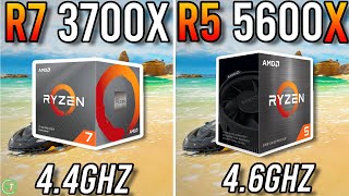 R7 3700X vs R5 5600X  RTX 4070  Tested in 2024 [upl. by Ynoble]