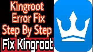 How to Fix Kingroot Error  Fix Kingroot root 2017 [upl. by Derayne]