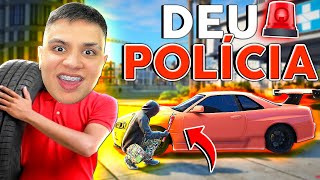 ROUBND0 PNEUS dos CARROS no GTA RP 😂 Paulinho o LOKO [upl. by Drahsar471]