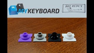 BKE REDUX domes review in a Topre Realforce [upl. by Deehan]