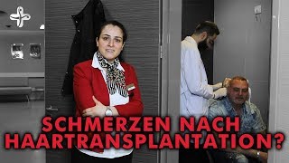 Schmerzen bei der Haartransplantation  Patient teilt Erfahrungen  Elithairtransplant Istanbul [upl. by Ssirk]