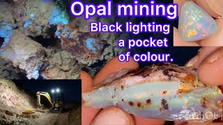 Mining Andamooka opal [upl. by Aihseuqal]