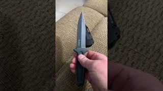 Cold steel Drop Forged Boot Knife in 52100 high carbon steel [upl. by Mose178]