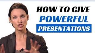 How to improve your presentation skills [upl. by Esorrebma]