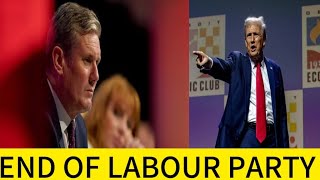 1 MINUTE AGODONALD TRUMP VICTORY IS THE END OF LABOUR PARTY news uk [upl. by Yesima546]