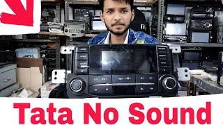 From Hyderabad  Tata sound problem  Tata Zest stereo problem  No Sound Tata stereo system tata [upl. by Otreblon689]