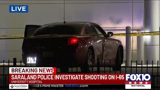 Saraland police investigating shooting on I65 [upl. by Ebeneser]