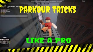 ROBLOX PARKOUR HOW TO WALL CLIMB BOOST WITH WALL RUN [upl. by Yuria847]