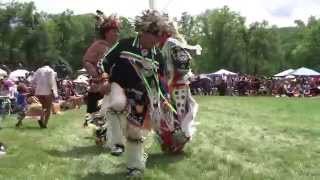 Haudensaunee Iroquois Stick Dance  Bear Mountain PowWow  Redhawk Native Arts [upl. by Engedi]