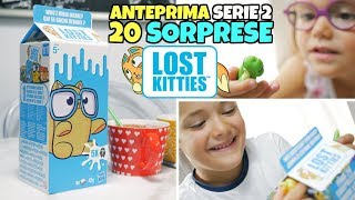 Nuovi LOST KITTIES in 1 LITRO DI LATTE 20 SORPRESE con Serie 2 [upl. by Rugg]