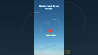 Making Heart during Airshow Khobar airshow heart saudiarabia shorts trending bihar [upl. by Inaja]