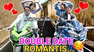 ARIK BAWA PACAR BARU NAIK ZX25R😍DOUBLE DATE KELILING KOTA BIAN CEMBURU  Mikael TubeHD [upl. by Nessaj]