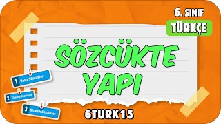 Sözcükte Yapı 📙 tonguçCUP 3Sezon  6TURK15 2024 [upl. by Goodkin106]