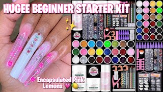 COOSERRY 79in1 Acrylic Kit  Encapsulated Pink Lemonade Fruits  Beginner Acrylic Kit [upl. by Bennion478]