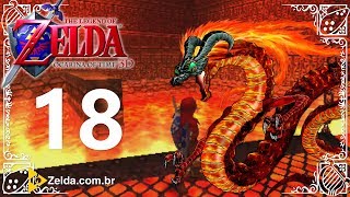 Zelda Ocarina of Time 3D 18  Templo do Fogo Fire Temple [upl. by Terri]