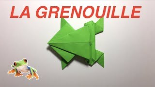 Comment faire une grenouille en origami [upl. by Leandro]