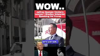 Jeffrey Epstein Victims Lawyer Speak On Donald Trump [upl. by Ahsemak153]