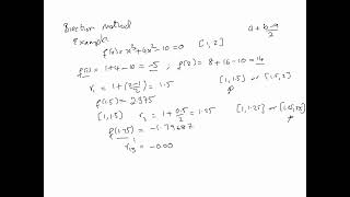 Bisection Method  An Example [upl. by Codi912]