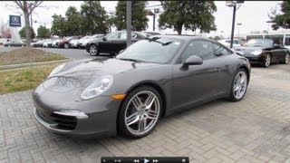 2012 Porsche 911 991 Carrera S Start Up Exhaust and In Depth Review [upl. by Eadith]