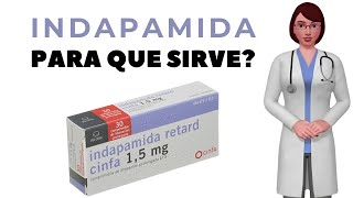 INDAPAMIDA que es y para que sirve indapamida como tomar indapamida 15 mg [upl. by Nniroc884]