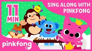 Dance with Pinkfong and more  Sing Along with Pinkfong  Compilation  Pinkfong Songs for Children [upl. by Oiralih486]