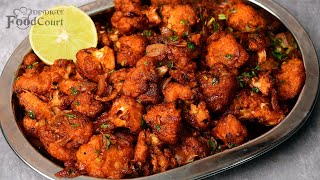 Crispy amp Tasty Gobi Fry Gobi Fry Recipe Cauliflower Fry [upl. by Florine662]