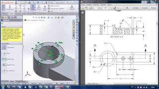 Solution of the Certified SolidWorks Professional Sample Exam  CSWP [upl. by Harraf]