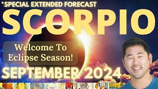 Scorpio September 2024 Your BIG Awakening With Powerful Eclipse Tarot Horoscope [upl. by Anade]