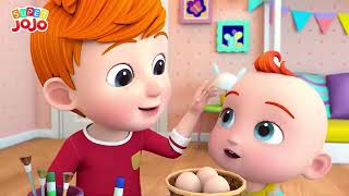 The Colors Song Super JoJo Nursery Rhymes  Educational Videos  Songs for kids  Learn with Fun [upl. by Nilauqcaj346]