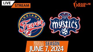 Indiana Fever vs Washington Mystics Live Stream PlayByPlay amp Scoreboard WNBA [upl. by Nosneh460]