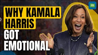 Kamala Harris moved by birthday serenade at Michigan rally  N18G [upl. by Etnahc]