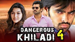 Dangerous Khiladi 4  South Superhit Romantic Action Comedy Movie l Ram Pothineni Hansika Motwani [upl. by Cirri]