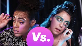 Artist Vs Beauty Lover • Insect Makeup Challenge [upl. by Melan]